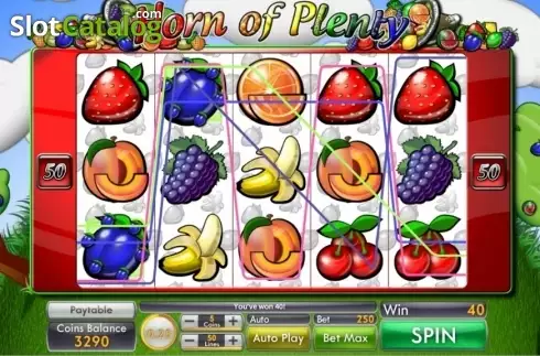 Οθόνη4. Horn of Plenty Κουλοχέρης
