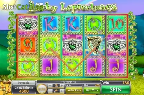 Οθόνη4. Lucky Leprechauns (Genii) Κουλοχέρης