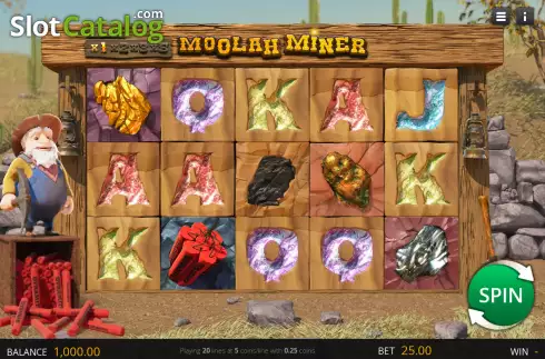 Οθόνη2. Moolah Miner Κουλοχέρης