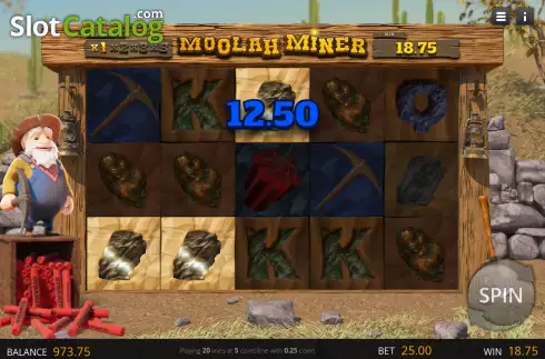 Οθόνη4. Moolah Miner Κουλοχέρης