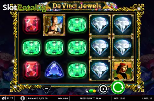 Οθόνη2. Da Vinci Jewels Κουλοχέρης