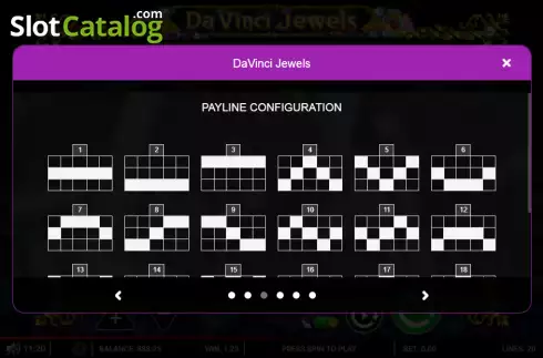 Οθόνη9. Da Vinci Jewels Κουλοχέρης