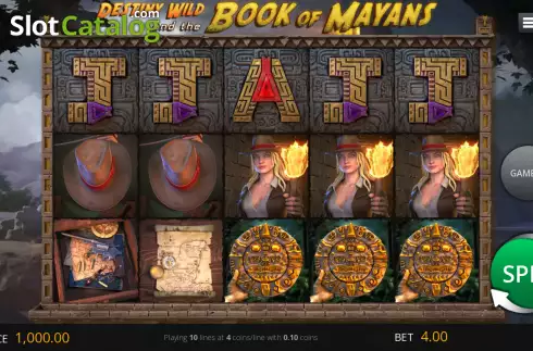 Οθόνη2. Destiny Wild and the Book of Mayans Κουλοχέρης