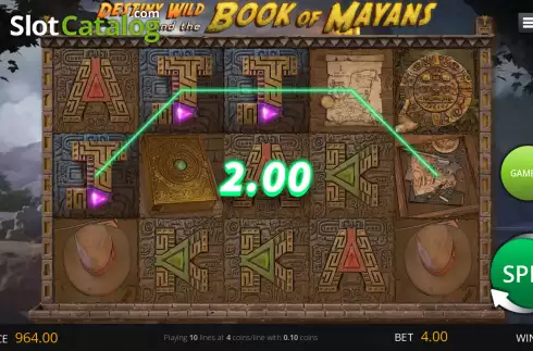 Οθόνη3. Destiny Wild and the Book of Mayans Κουλοχέρης