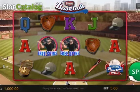Οθόνη2. Legends of Baseball Κουλοχέρης 