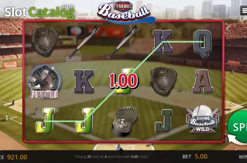 Οθόνη3. Legends of Baseball Κουλοχέρης 