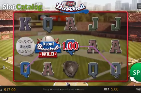 Οθόνη4. Legends of Baseball Κουλοχέρης 