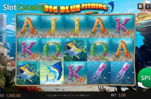 Οθόνη2. Big Blue Fishing Κουλοχέρης 