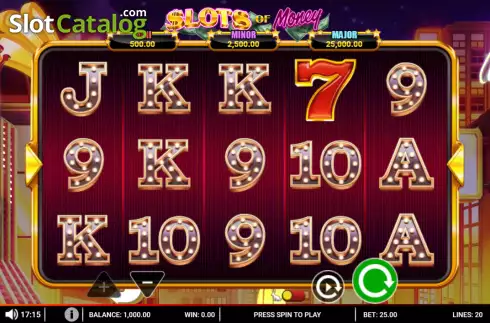 Οθόνη2. Slots of Money (Genii) Κουλοχέρης
