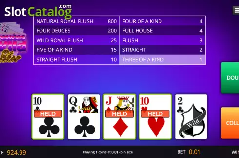 Οθόνη3. Deuces Wild (Genii) Κουλοχέρης