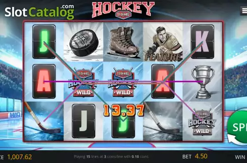Οθόνη3. Legends of Hockey Κουλοχέρης