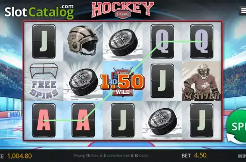 Οθόνη4. Legends of Hockey Κουλοχέρης