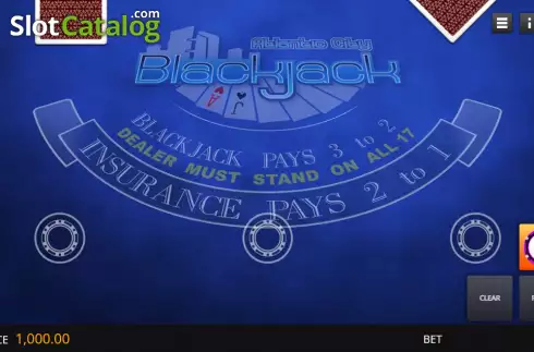 Οθόνη2. Atlantic City Blackjack Elite Edition Κουλοχέρης 