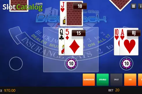 Οθόνη3. Atlantic City Blackjack Elite Edition Κουλοχέρης 