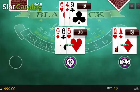 Οθόνη4. European Blackjack (Genii) Κουλοχέρης