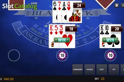 Οθόνη4. European Blackjack Elite Edition Κουλοχέρης