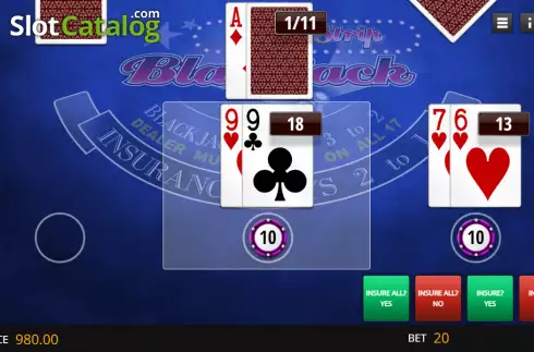 Οθόνη3. Vegas Strip Blackjack Elite Edition Κουλοχέρης 