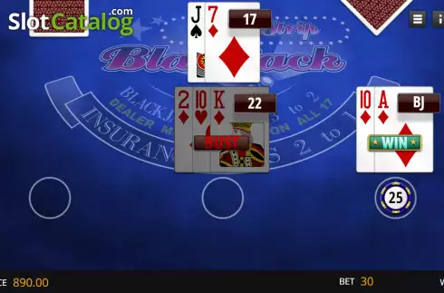 Οθόνη4. Vegas Strip Blackjack Elite Edition Κουλοχέρης 