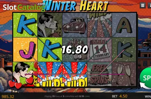 Οθόνη3. Winter Heart Κουλοχέρης