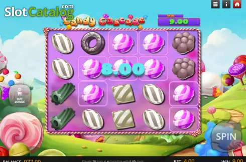 Οθόνη3. Candy Cascade (Genii) Κουλοχέρης