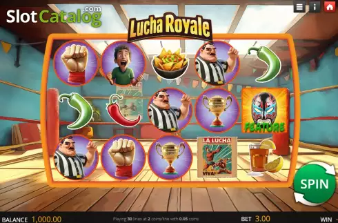 Οθόνη2. Lucha Royale Κουλοχέρης
