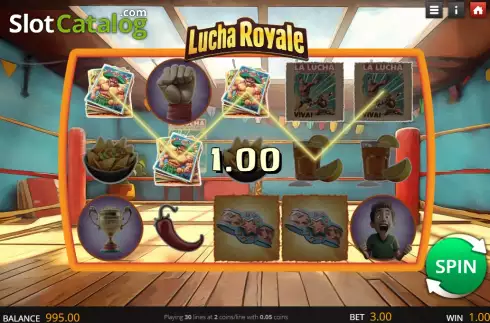 Οθόνη3. Lucha Royale Κουλοχέρης