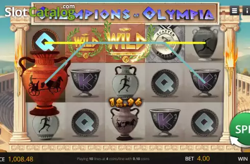 Οθόνη3. Champions of Olympia Κουλοχέρης 