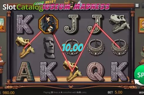 Οθόνη3. Cash Heist Museum Madness Κουλοχέρης