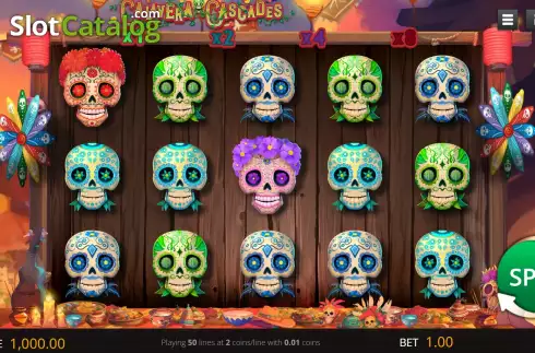 Οθόνη2. Calavera Cascades Κουλοχέρης