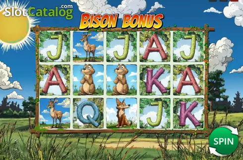 Οθόνη2. Bison Bonus Κουλοχέρης