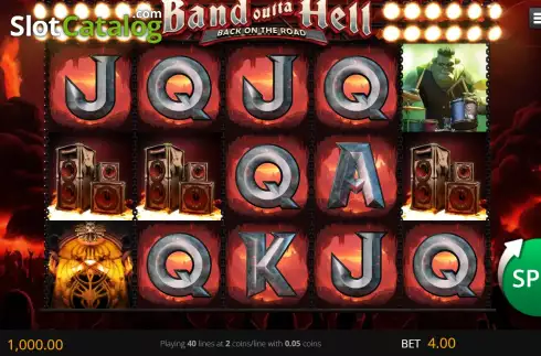 Οθόνη2. Band Outta Hell - Back on the Road Κουλοχέρης