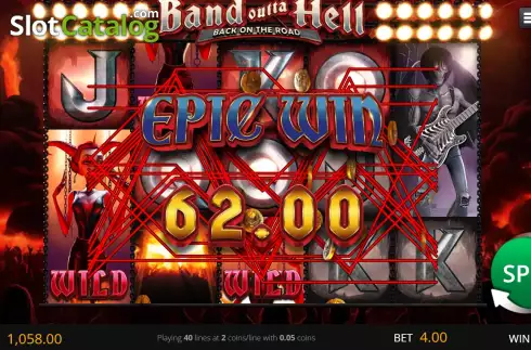 Οθόνη3. Band Outta Hell - Back on the Road Κουλοχέρης