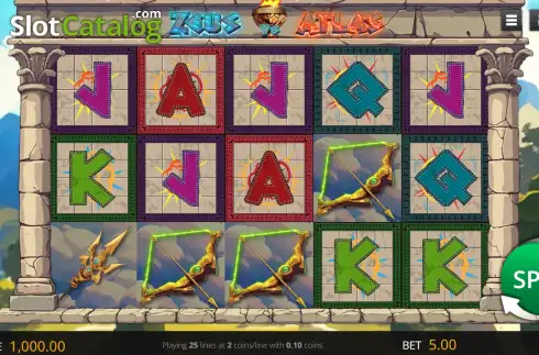 Οθόνη2. Zeus vs Atlas Κουλοχέρης 