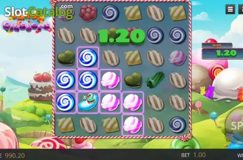 Οθόνη3. Candy Clusters Κουλοχέρης 