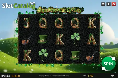 Οθόνη2. Shamrock Gold Κουλοχέρης
