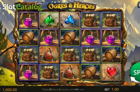 Οθόνη2. Ogres & Heroes Κουλοχέρης