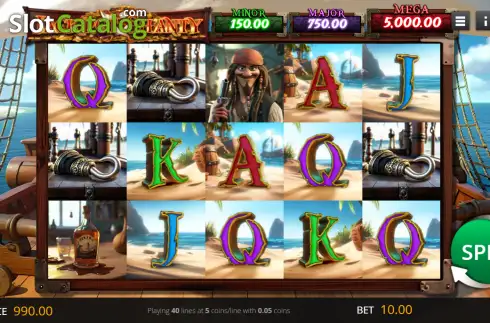 Οθόνη2. Jackpot Shanty Κουλοχέρης