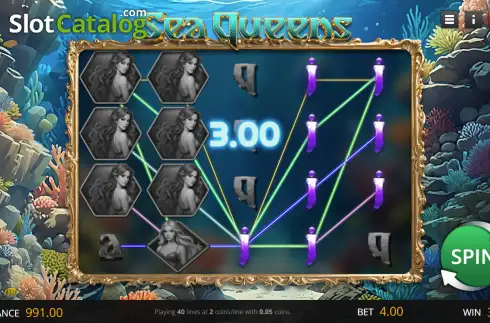 Οθόνη3. Sea Queens Κουλοχέρης 