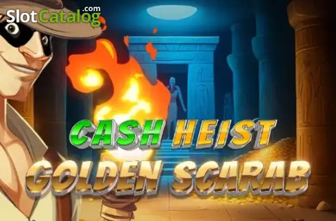 Cash Heist Golden Scarab Λογότυπο Cash Heist Golden Scarab Λογότυπο