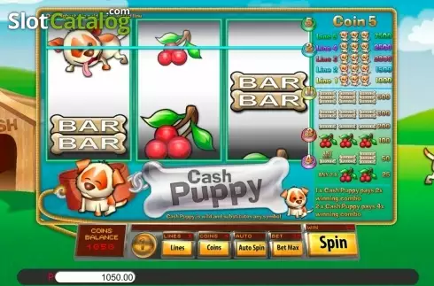 Οθόνη3. Cash Puppy Κουλοχέρης