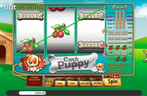 Οθόνη4. Cash Puppy Κουλοχέρης