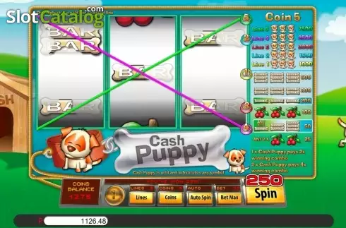 Οθόνη6. Cash Puppy Κουλοχέρης