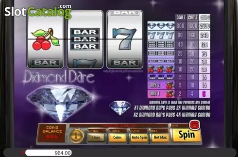 Οθόνη4. Diamond Dare Κουλοχέρης 