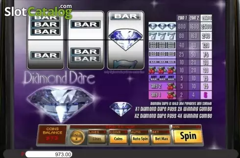 Οθόνη5. Diamond Dare Κουλοχέρης 