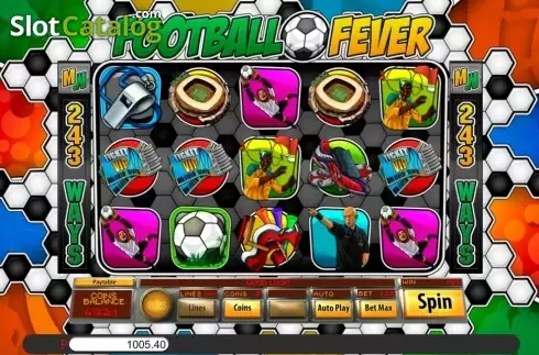 Οθόνη3. Football Fever (Genii) Κουλοχέρης