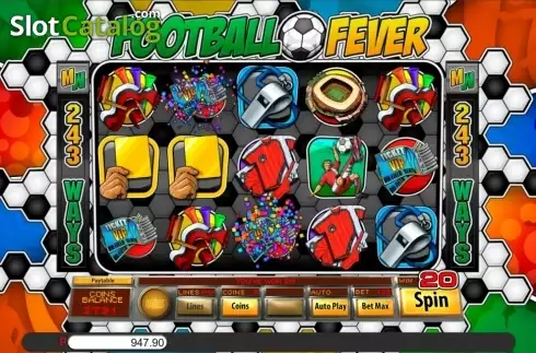 Οθόνη4. Football Fever (Genii) Κουλοχέρης