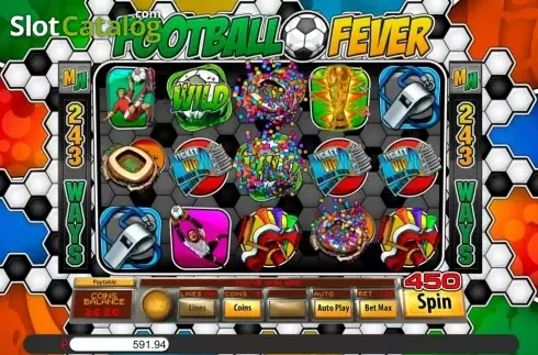 Οθόνη5. Football Fever (Genii) Κουλοχέρης