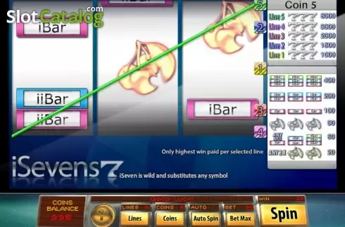 Οθόνη3. iSevens Κουλοχέρης