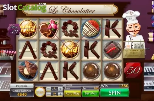 Οθόνη7. Le Chocolatier (Genii) Κουλοχέρης
