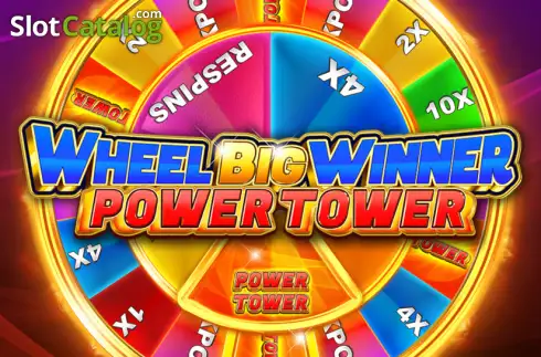 Wheel Big Winner Power Tower Λογότυπο Wheel Big Winner Power Tower Λογότυπο